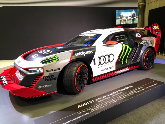 ケン・ブロックの電動マシンAudi S1 e-tron quattor hoonigan