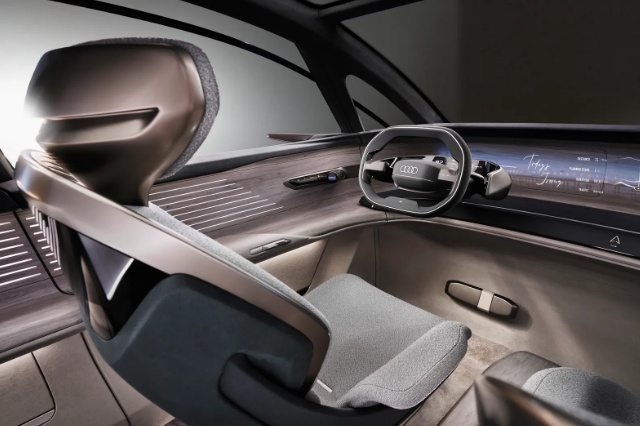 urbansphere concept（AudiのEV）インテリアの写真