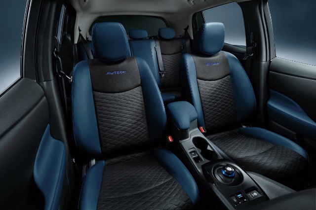 リーフ（日産のEV）Autechのインテリア写真
