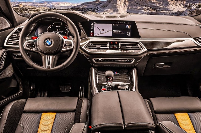 X5 xDrive45e M Sport（BMWのPHEV)の内観の写真