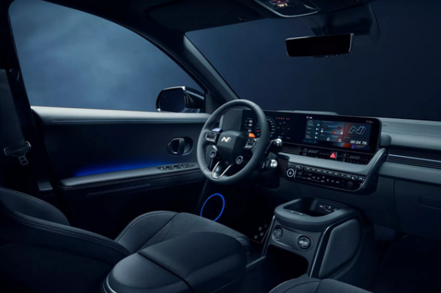 IONIQ5 N（ヒュンデのEV）インテリアの写真