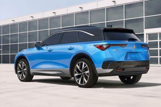 ZDX（アキュラのEV）リアビューの写真