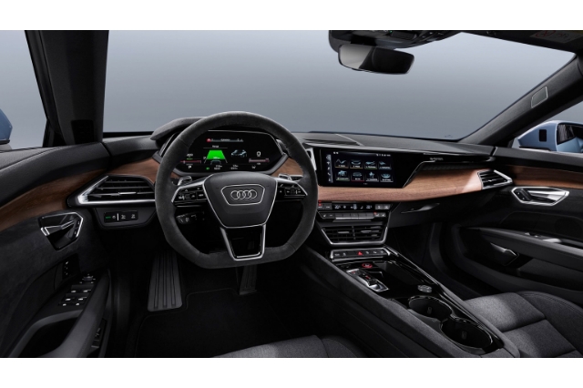 e-tron GT quattro（AudiのEV）インテリアの写真