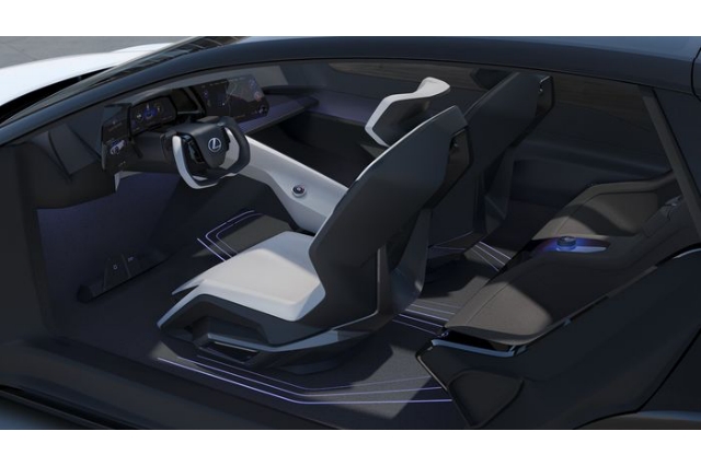 LF-Z Electrified（レクサスのEV)のインテリアの写真
