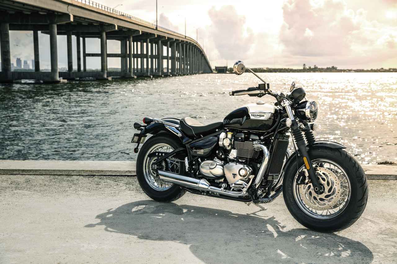 ブリティッシュカスタムデザインにゆったりとしたスタイル
ボンネビルが新型スピードマスターを発表！
Triumph Bonneville Speedmaster