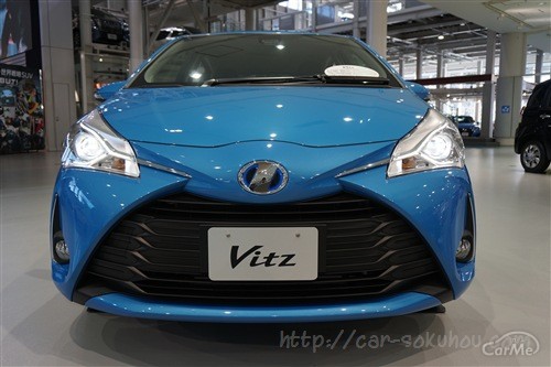 【先代モデルと顔つきが変わった!】新型ヴィッツ2017の外装の実車画像レビュー