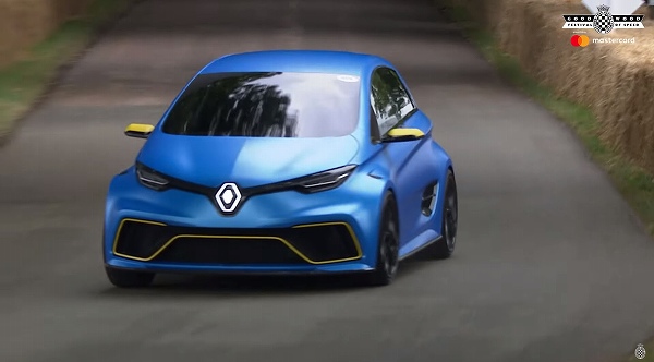 グッドウッドにて、ルノーのEVコンセプト「ゾエ e-スポーツ」が登場。0-100km/hは驚異の3.2秒【動画有】
