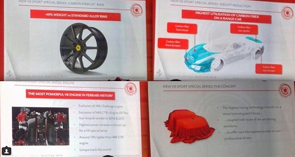 フェラーリ「488GTO(仮)」の資料やスペックがリーク。「ラ・フェラーリ」よりも速いとの噂