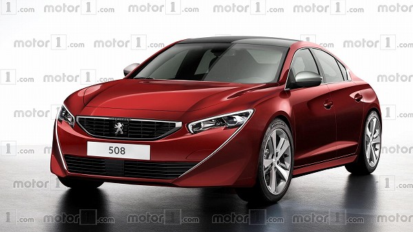 プジョー・新型「508」の予想レンダリングが早くも公開。併せて「4008」も登場する？