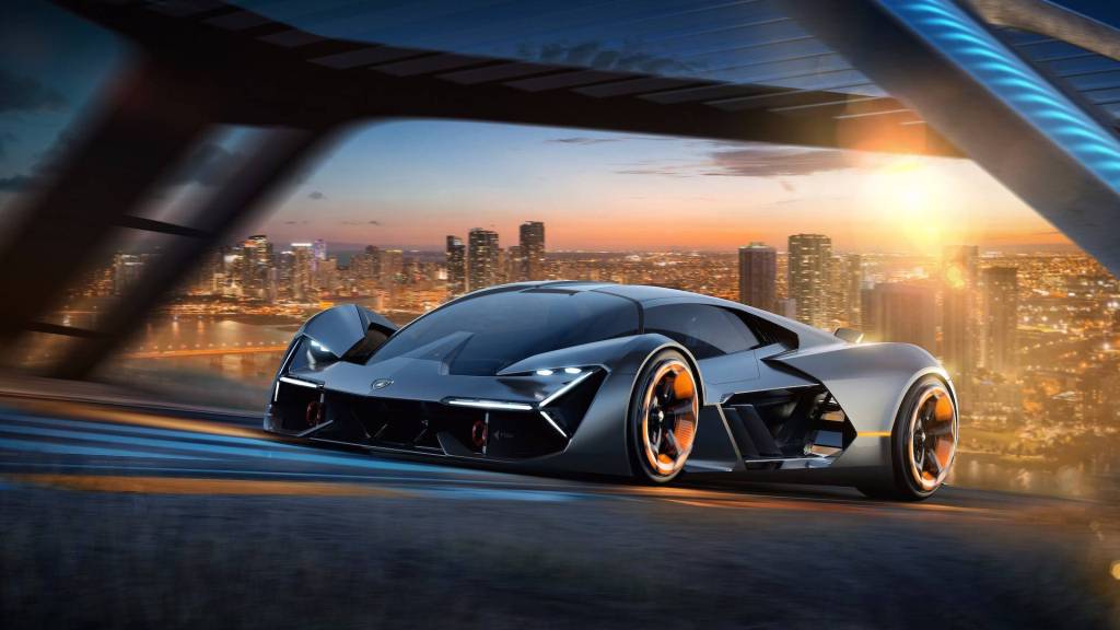 遂にランボルギーニ「アヴェンタドール」の後継「テルッツオ・ミレニオ」が公開。イタルデザイン「ゼロ・ウノ」がモチーフか