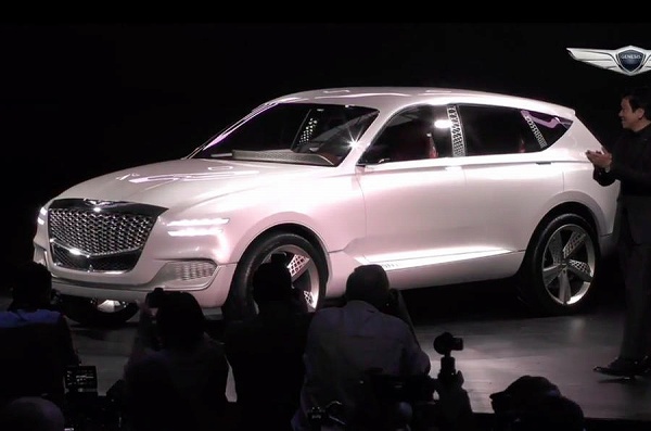 韓国ブランド・ジェネシスのSUVコンセプト「GV80」のデザイン等が公開に